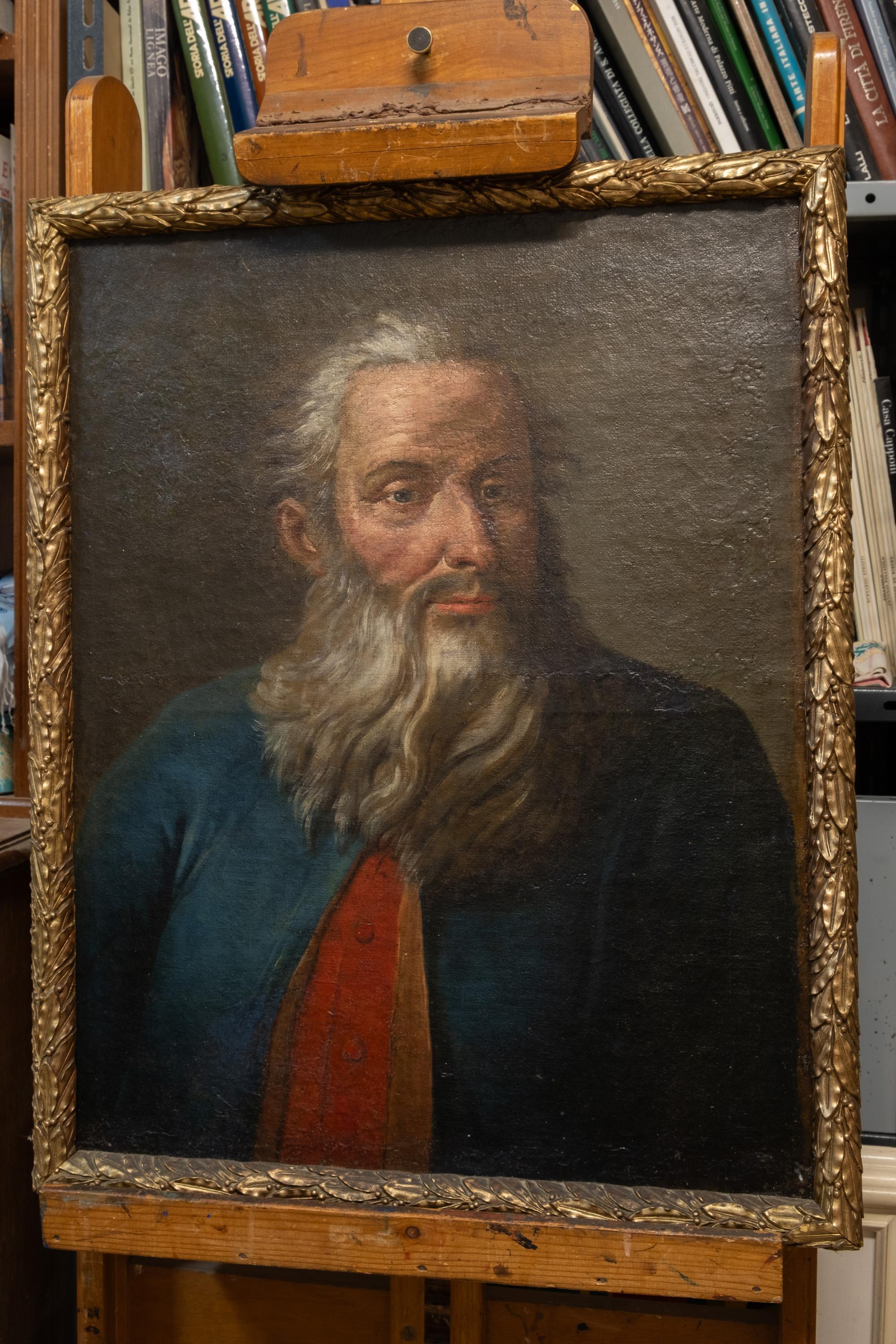 Portrait d'un marchand levantin, 18e siècle. École italienne. - Painting de Unknown