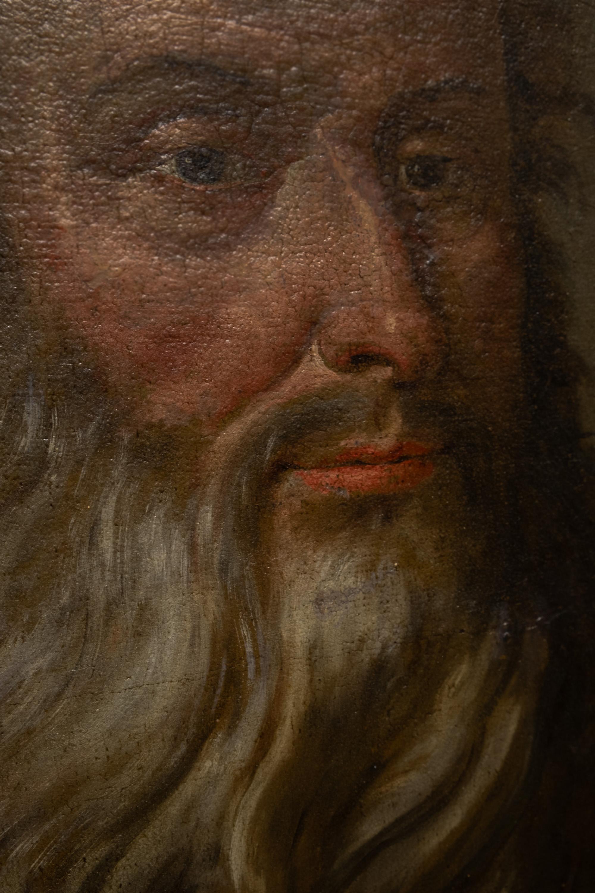 Portrait d'un marchand levantin, 18e siècle. École italienne. en vente 3