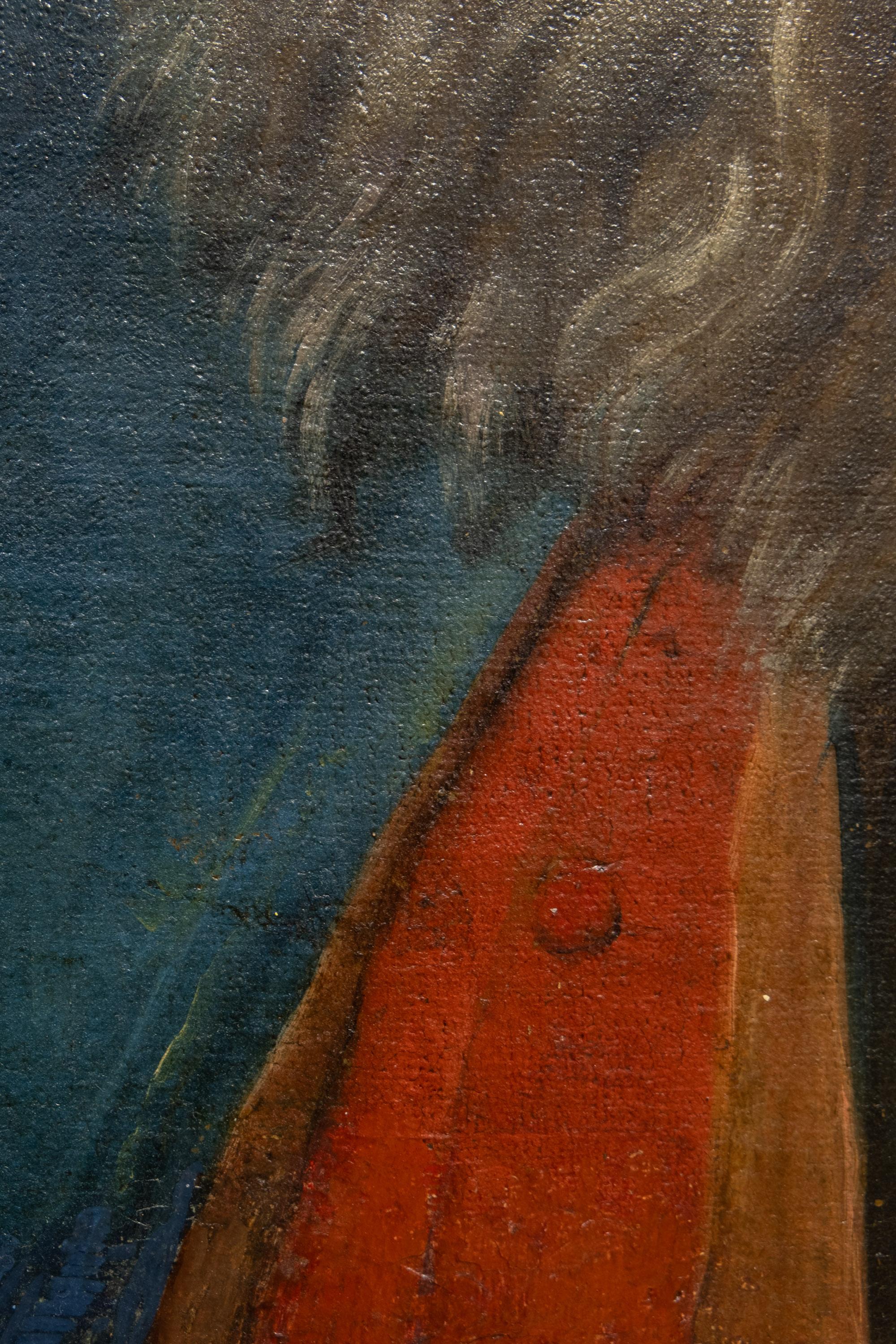 Portrait d'un marchand levantin, 18e siècle. École italienne. en vente 4
