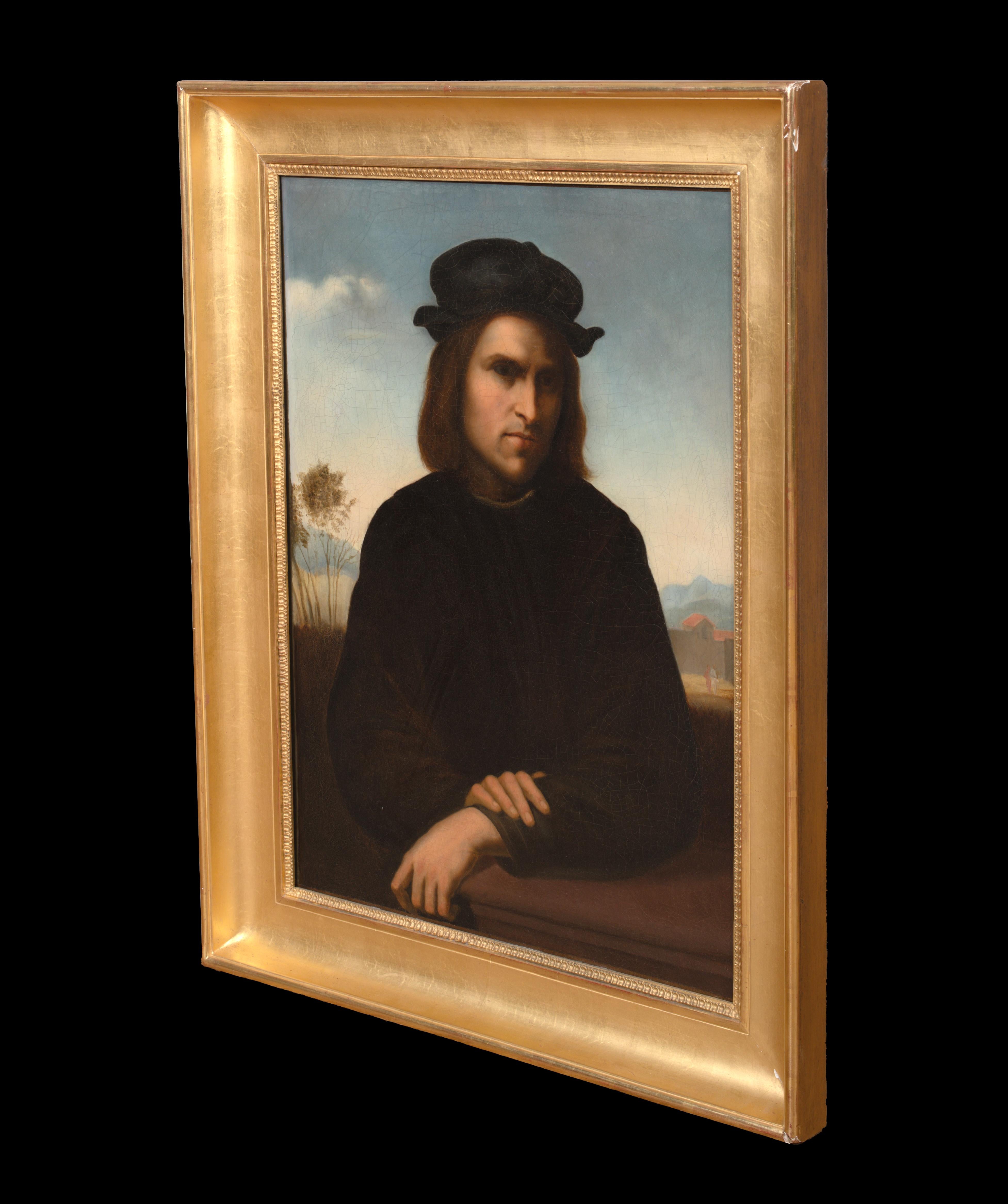 Portrait d'un homme, 17e/18e siècle d'après Franciabigio (1482-1525) en vente 4