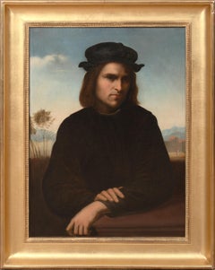 Porträt eines Mannes, 17./18. Jahrhundert nach Franciabigio (1482-1525)