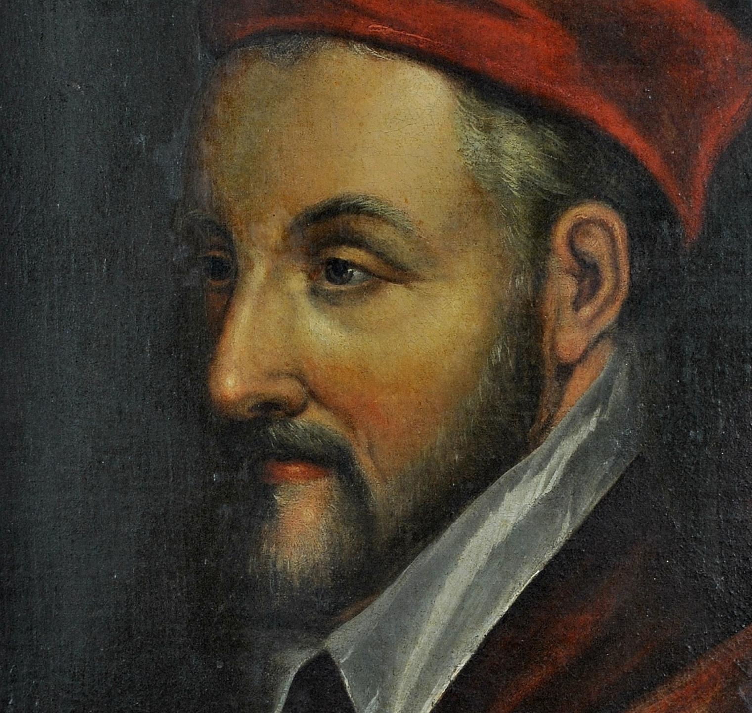 Unknown - Portrait of a Man - Italian Renaissance Old Master Oil on ...