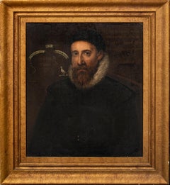 Ritratto di un matematico, XVII secolo  Scuola francese