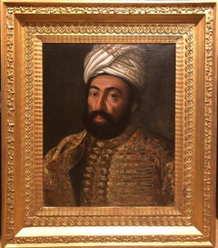 Porträt eines Mitglieds des Hofes von Karim Khan Zand (ca. 1750 - 1760)