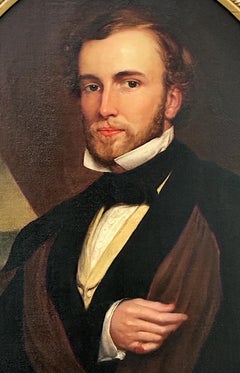 Portrait of a Mid 19th-century Young American Gentleman