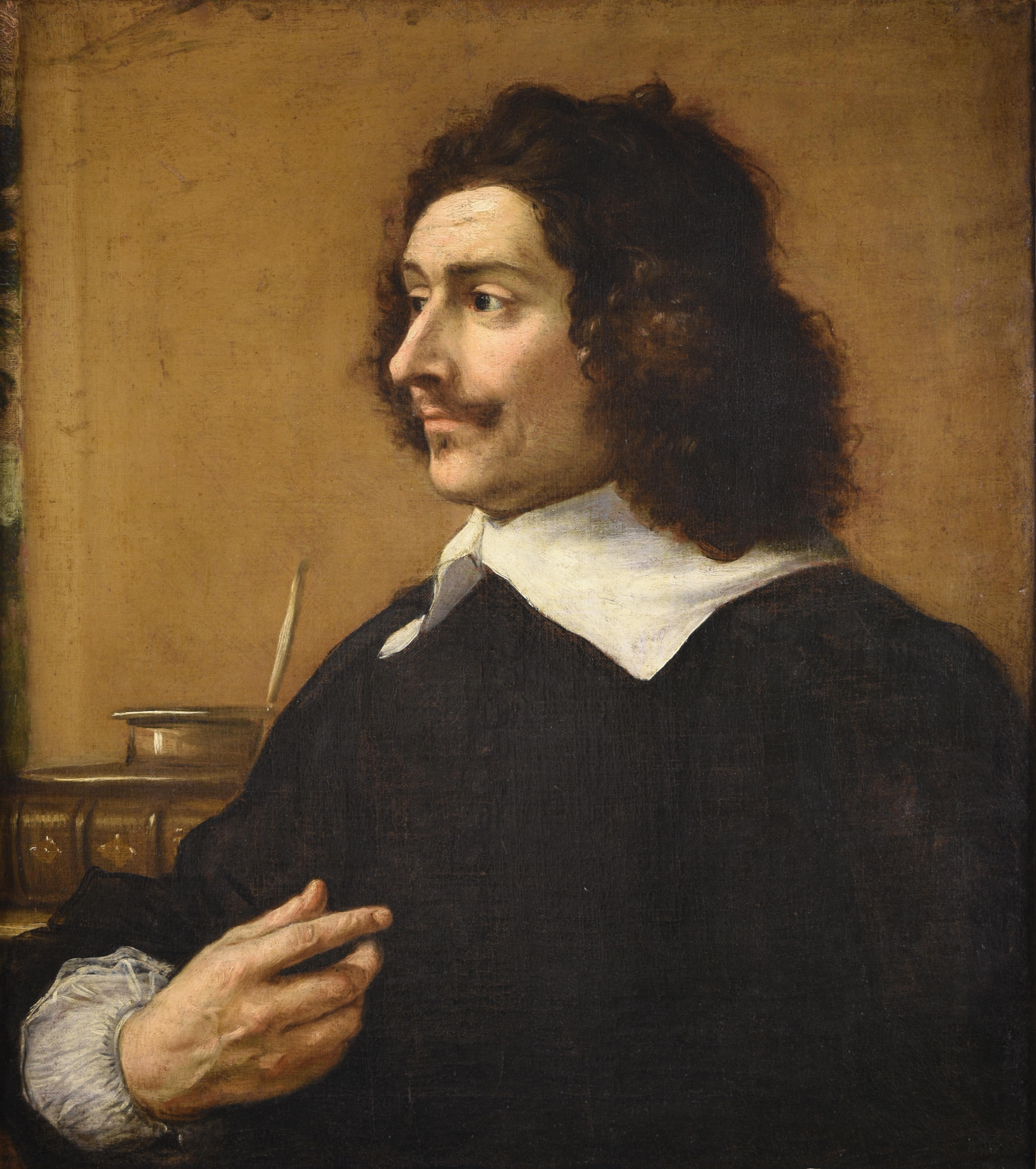 Ritratto di nobile, scuola francese del XVII secolo - Painting Barocco di Unknown