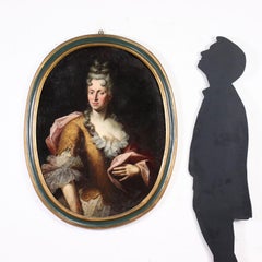 Portrait of a noblewoman, 1700s, oil on canvas