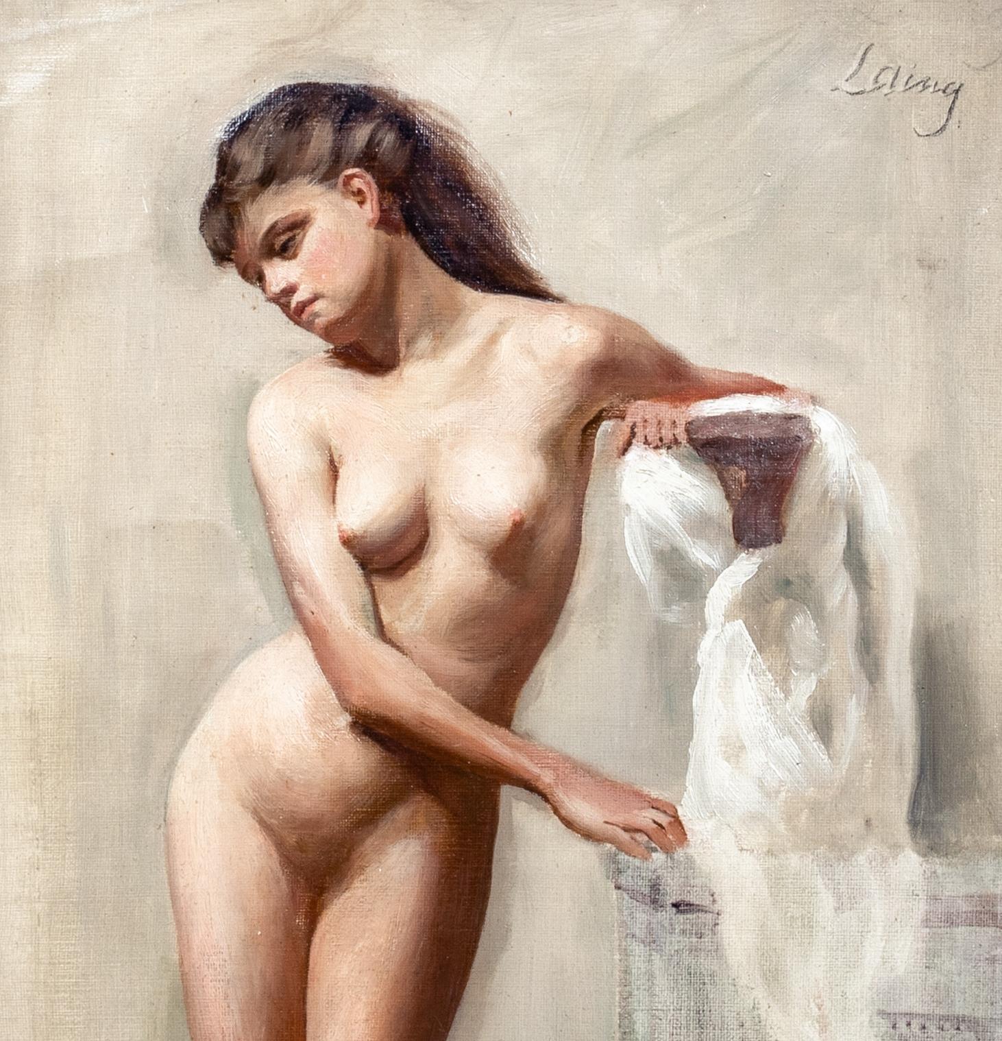 Portrait Of A Nude Girl, circa 1900 2
