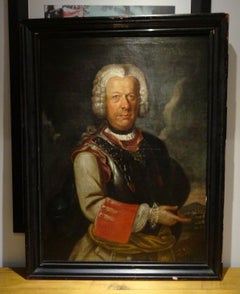 Portrait Of A Piedmont Nobleman & Military Officer, House Of Savoy, early 18th c