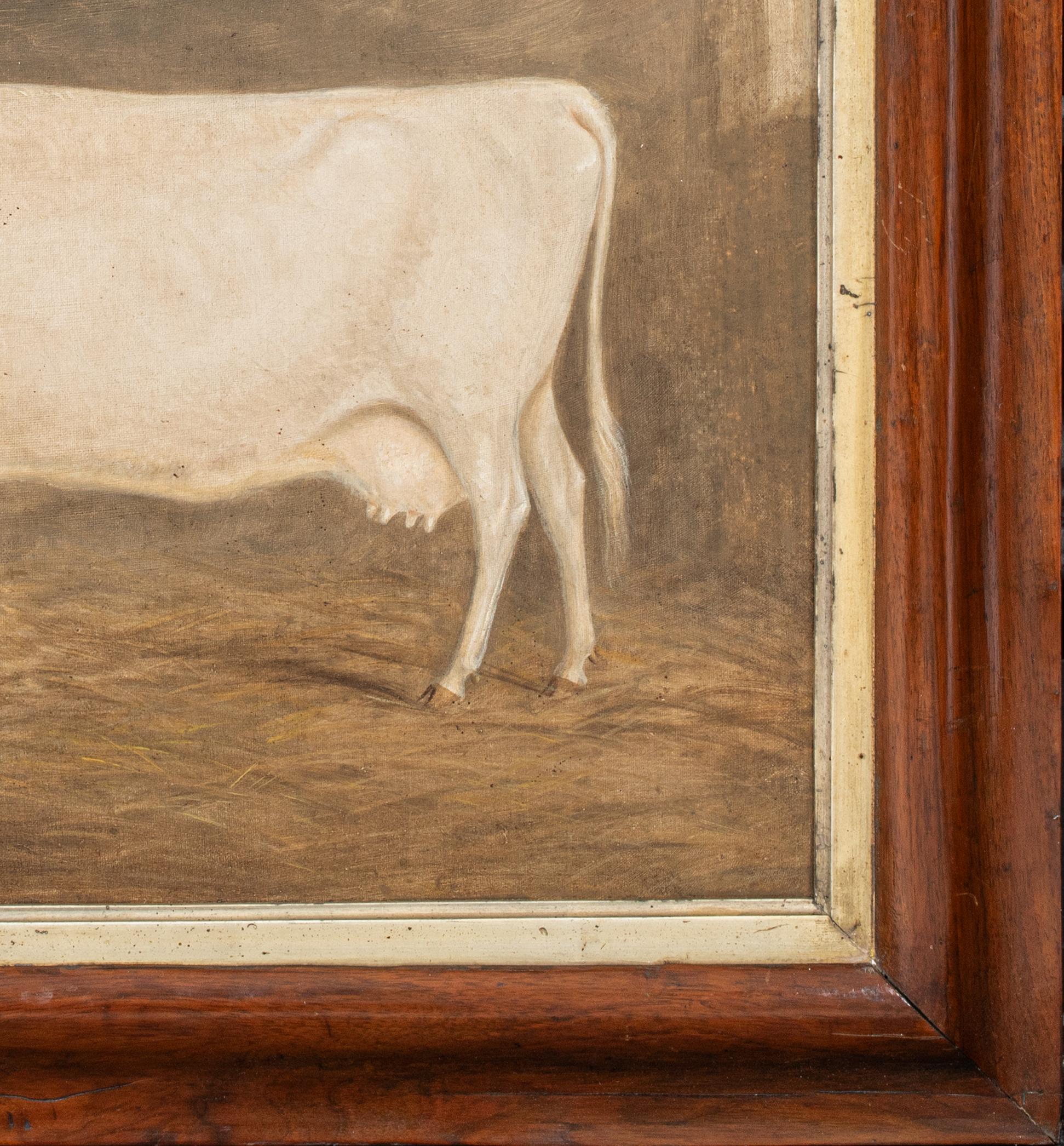 Portrait d'une vache et d'un veau de prix 19e siècle  - William Davie (1783-1865) en vente 1