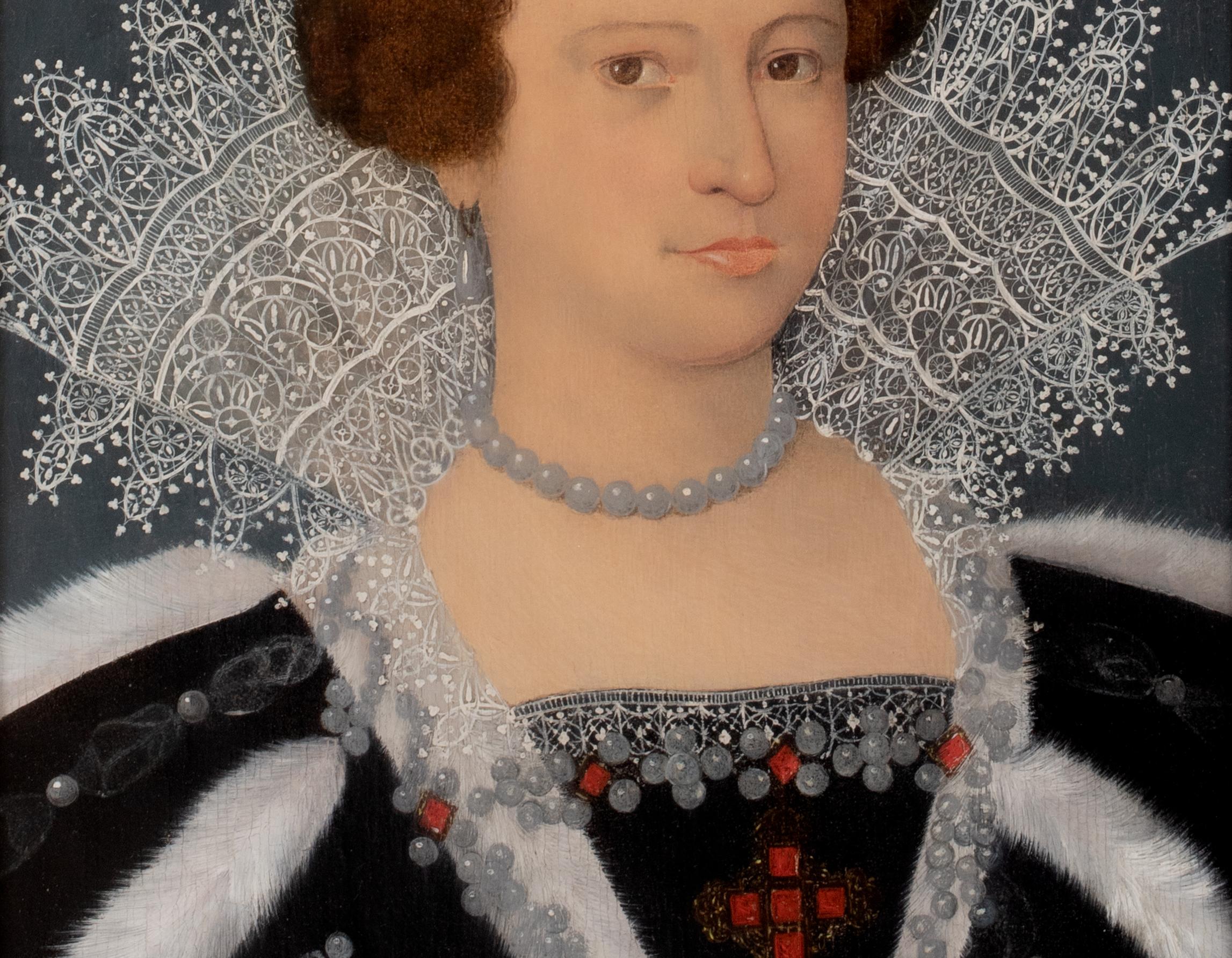 Portrait Of A Queen Elizabeth I Of England (1533-1603), 16th Century   4
