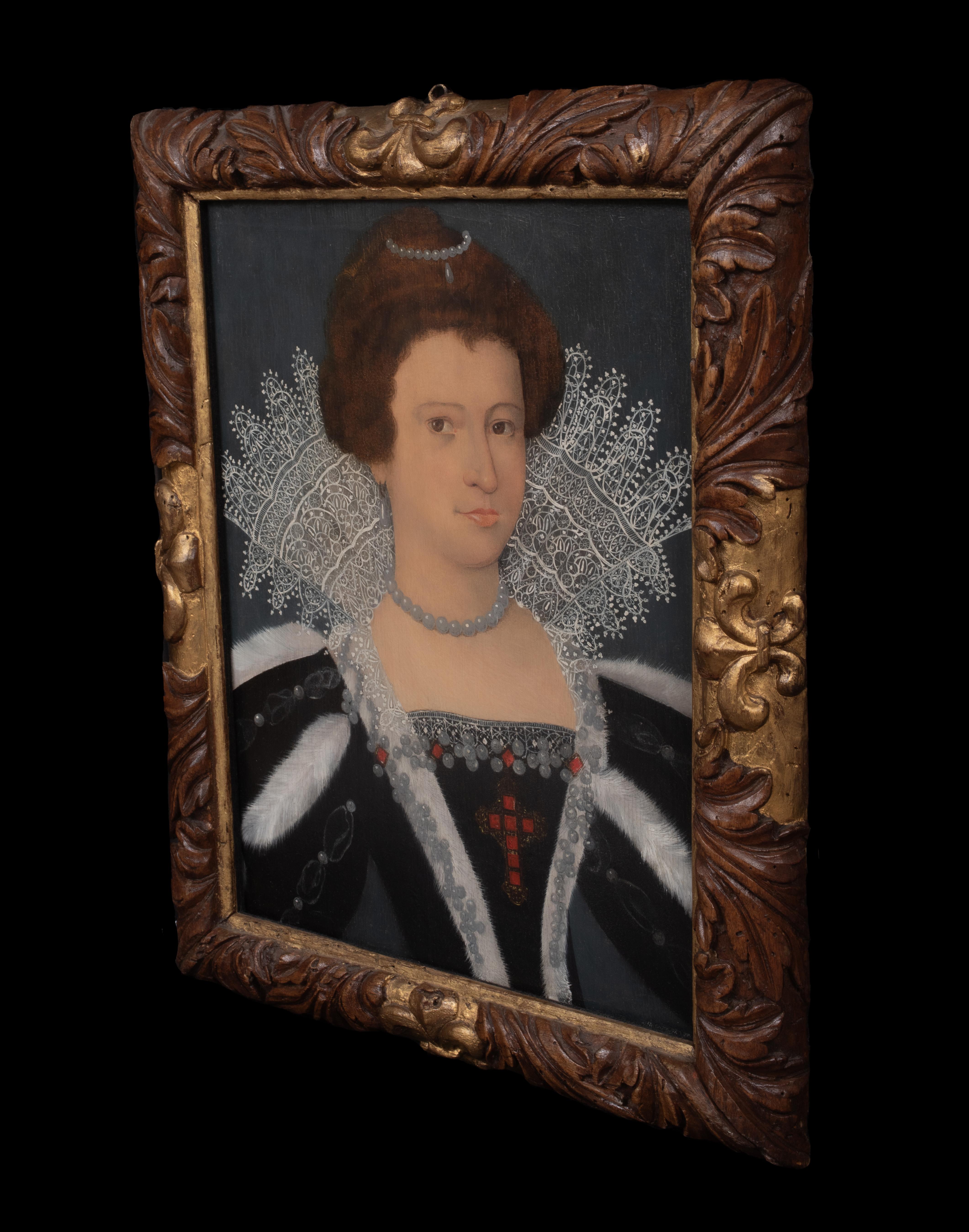 Portrait Of A Queen Elizabeth I Of England (1533-1603), 16th Century   2