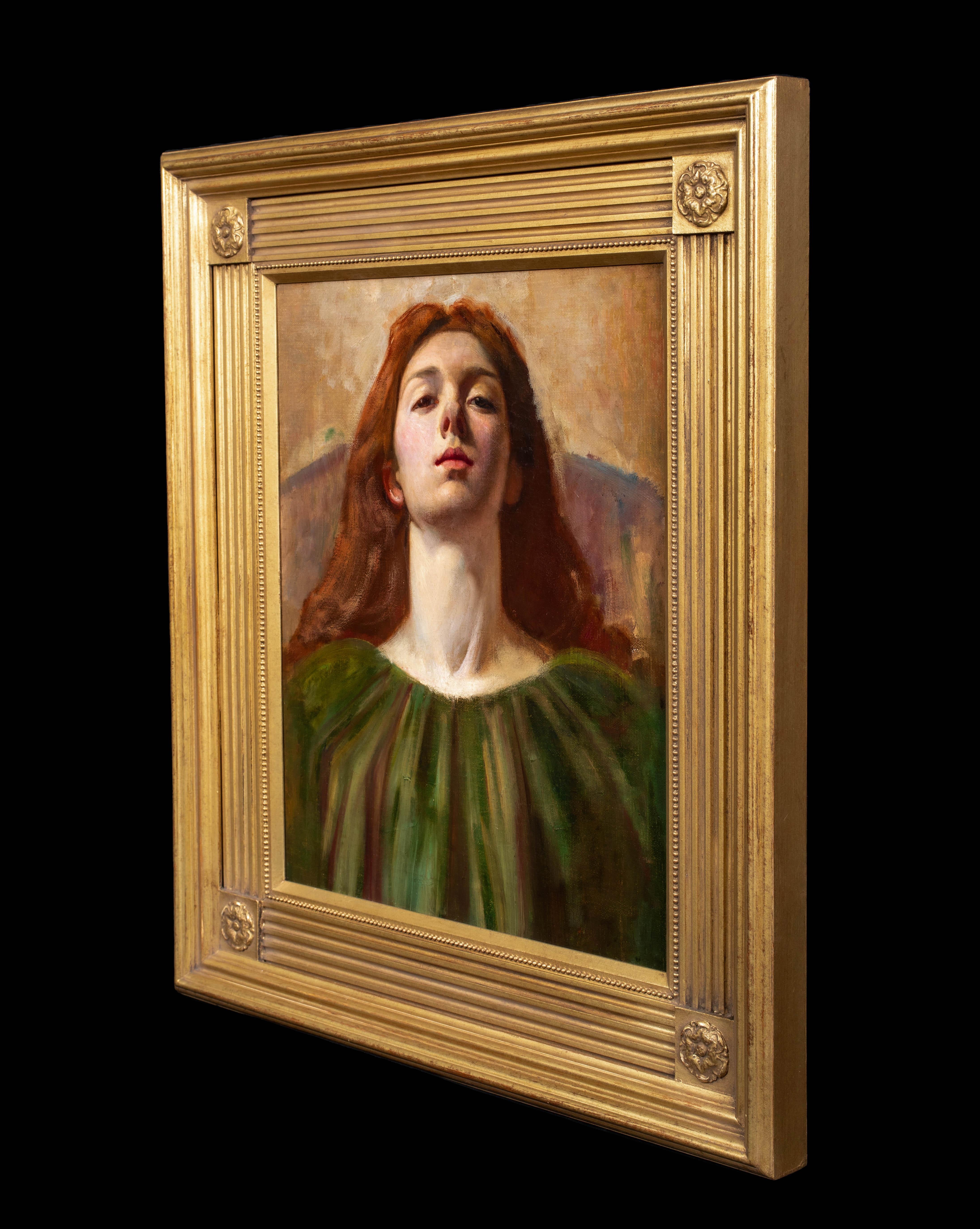 Portrait of A Red Haired Girl, 19th century  John Everett MILLAIS (1829-1896) 4