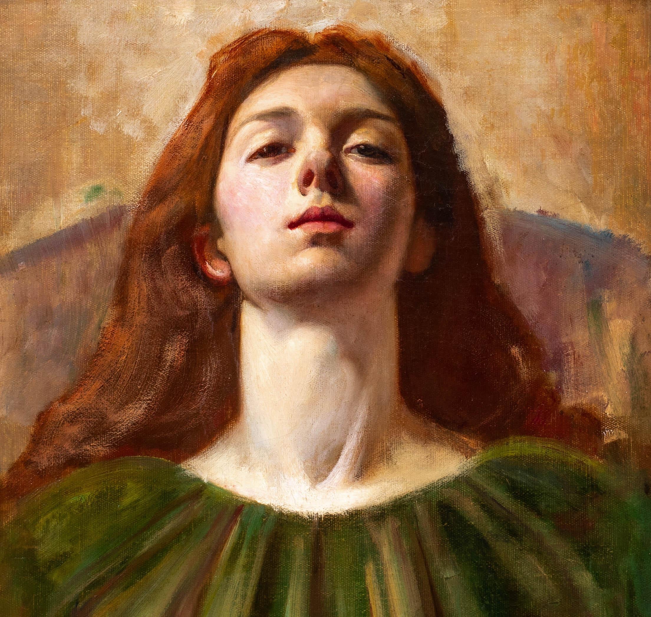 Portrait of A Red Haired Girl, 19th century  John Everett MILLAIS (1829-1896) 1
