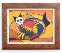 'Portrait of a Reposing Cat', Berlin School