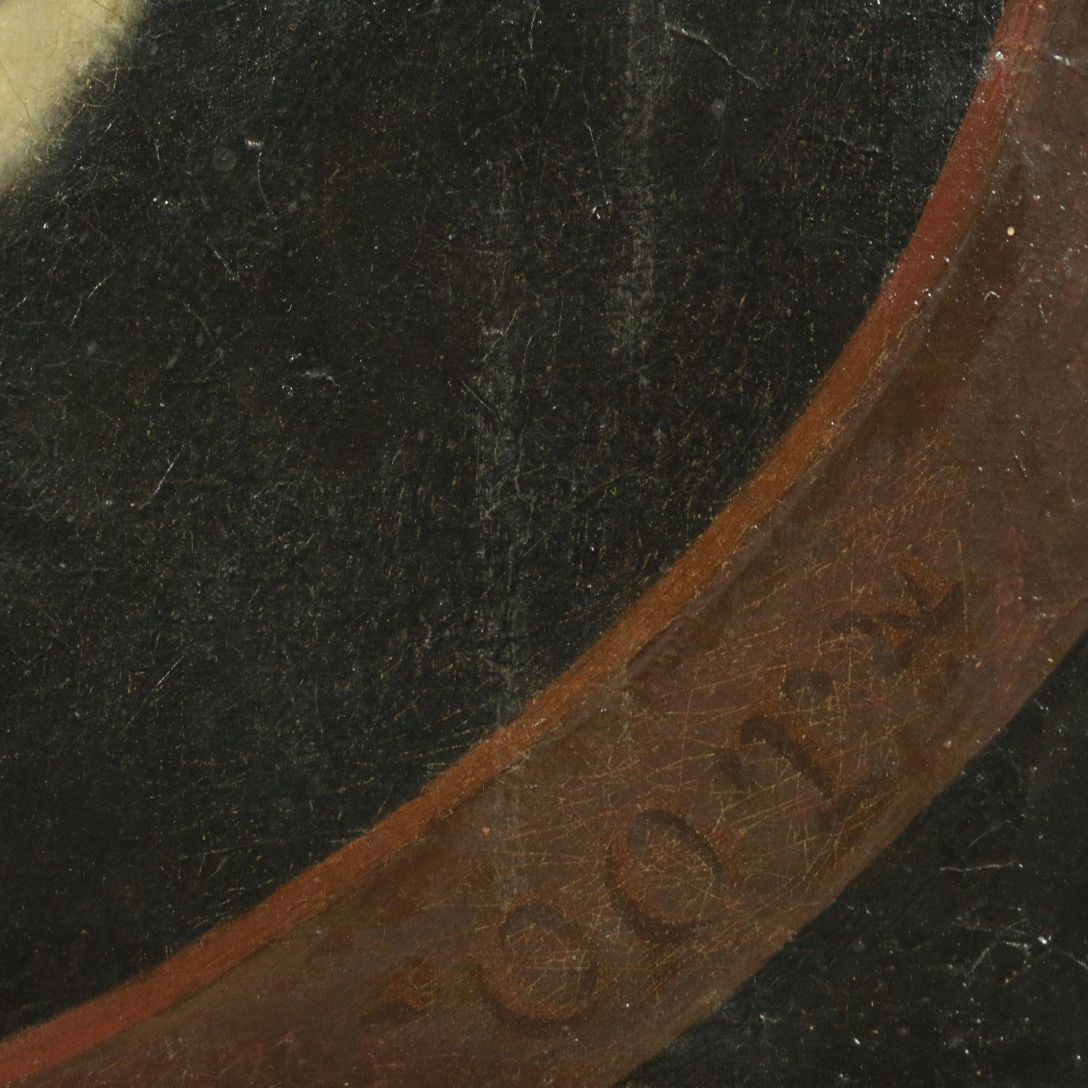 Porträt eines schottischen Monarchen, Öl auf Leinwand, 19. Jahrhundert im Angebot 3