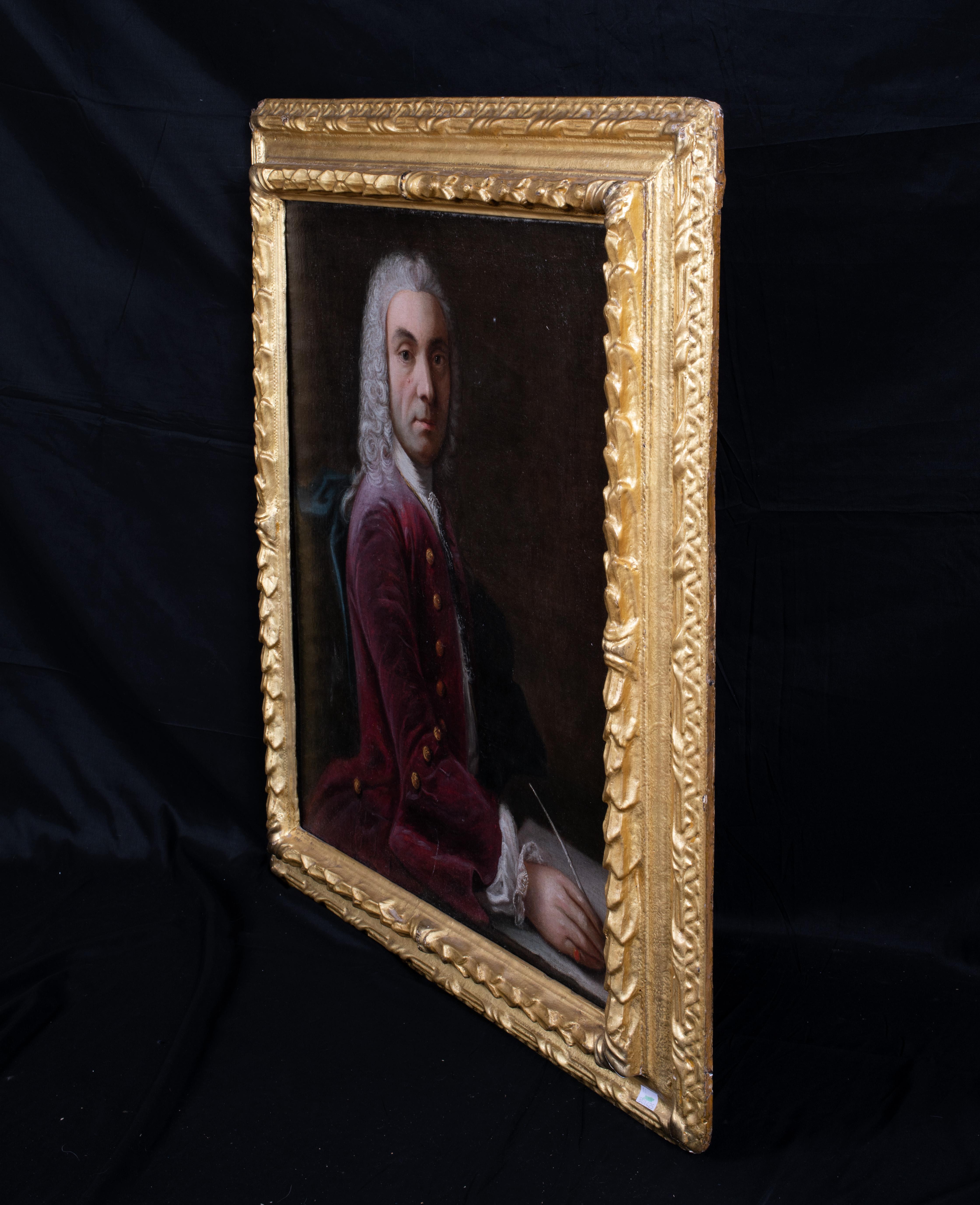 Retrato De Un Marqués Español, Siglo XVIII  en venta 2