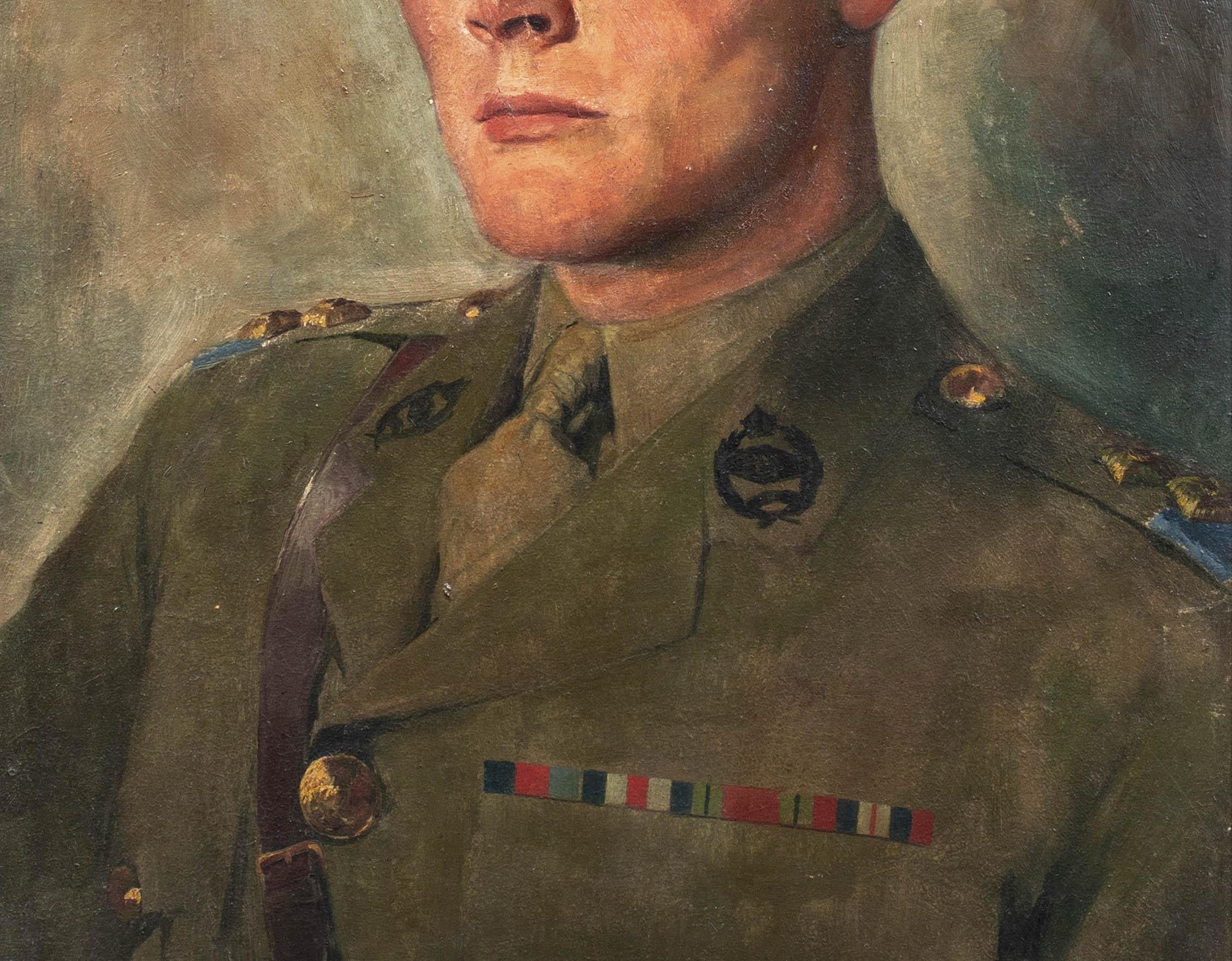 Portrait of A Tank Officer, circa 1940 3
