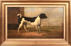 Portrait Of A Terrier "Orlando", 19th Century English School circa 1840