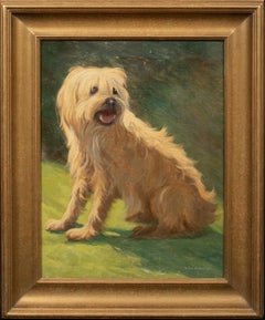 Portrait Of A Wheaten Terrier, early 20th Century