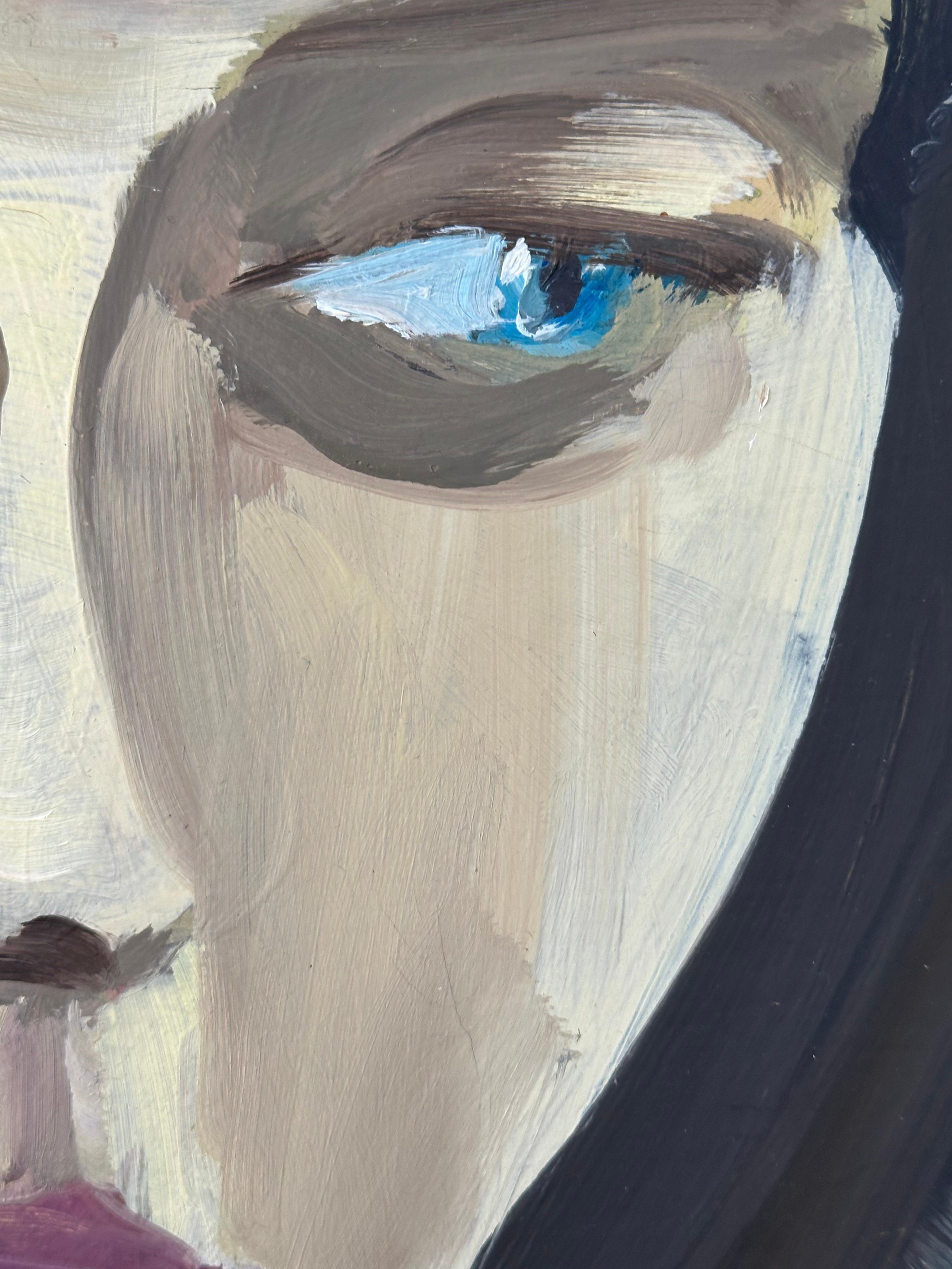 Ritratto di donna - Painting di Unknown