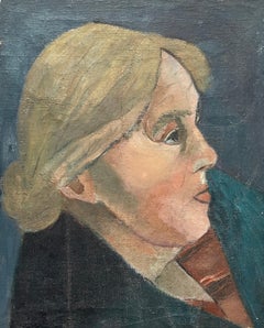 Portrait Of A Woman, Oil On Canvas