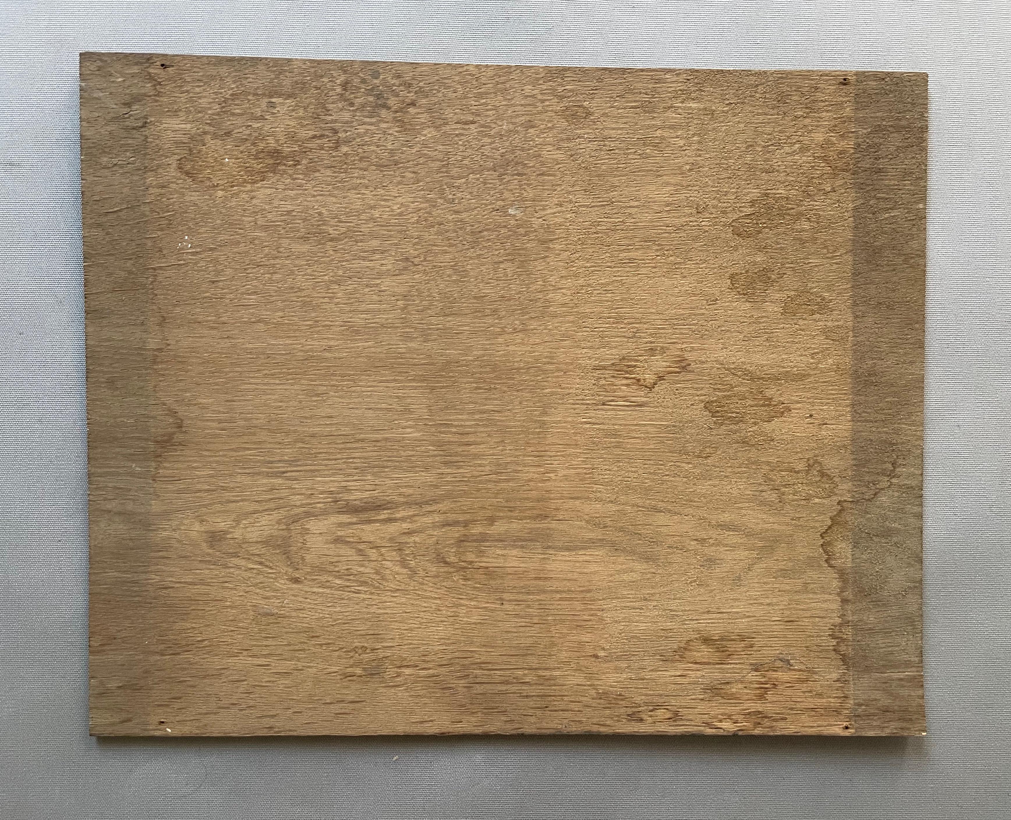 Ritratto di donna.
Schizzo, olio su pannello di compensato.
Lievi segni di sporcizia.
32,5 x 41 cm