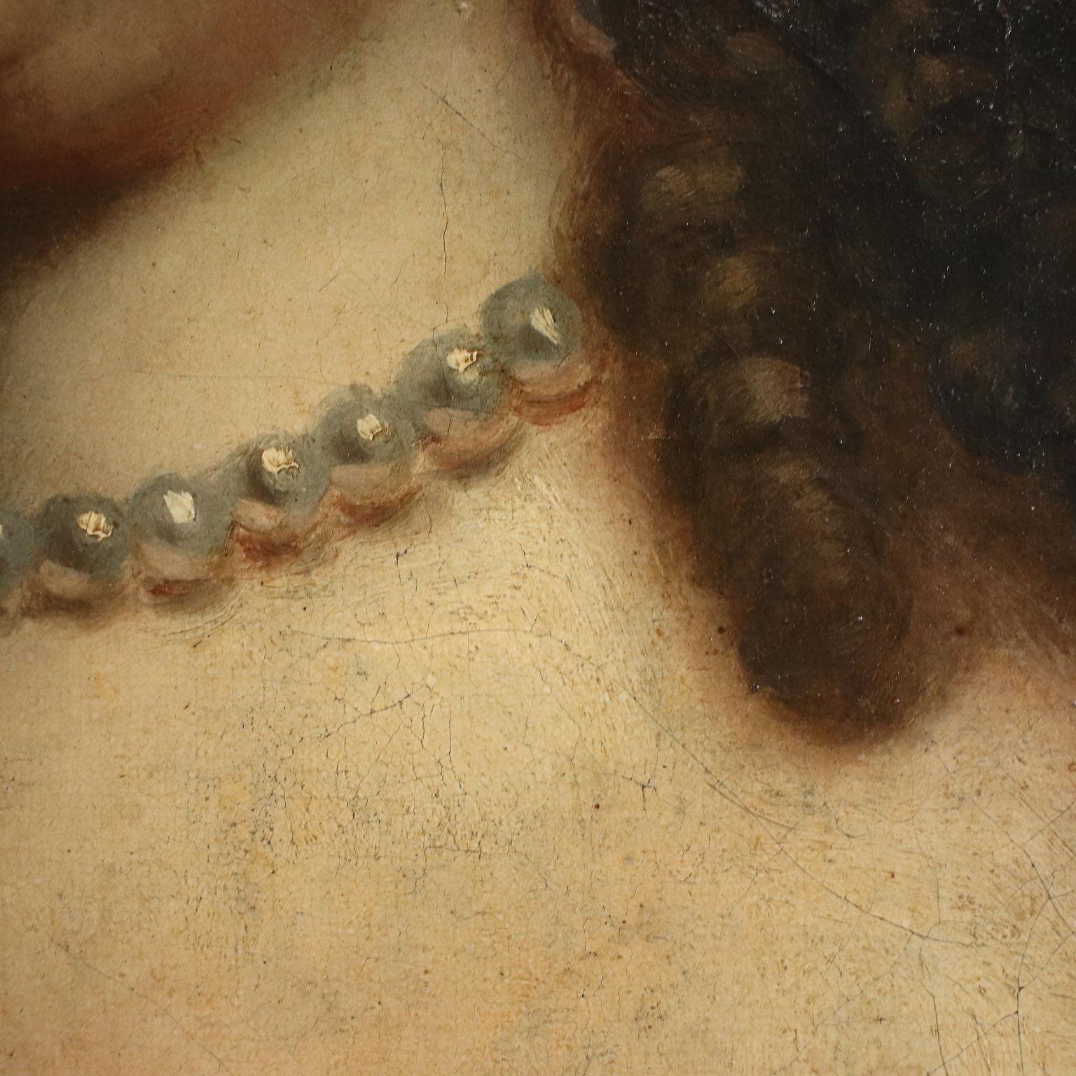 Portrait of a Woman with a Pearl Necklace, XVIIth century 1