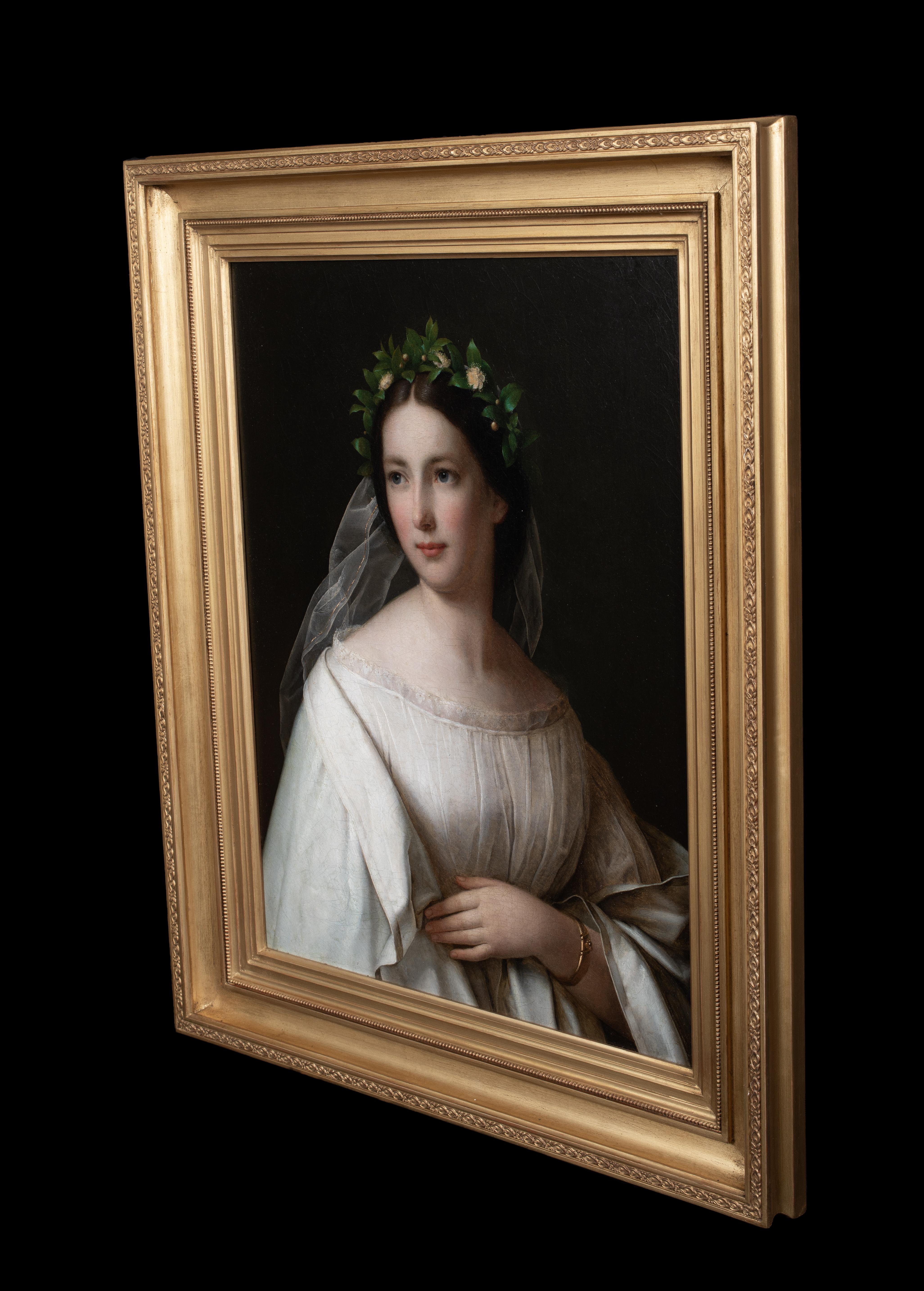 Ritratto di una giovane sposa, 1810 circa  cerchia di Joseph Karl Stieler (1781-1858) 7