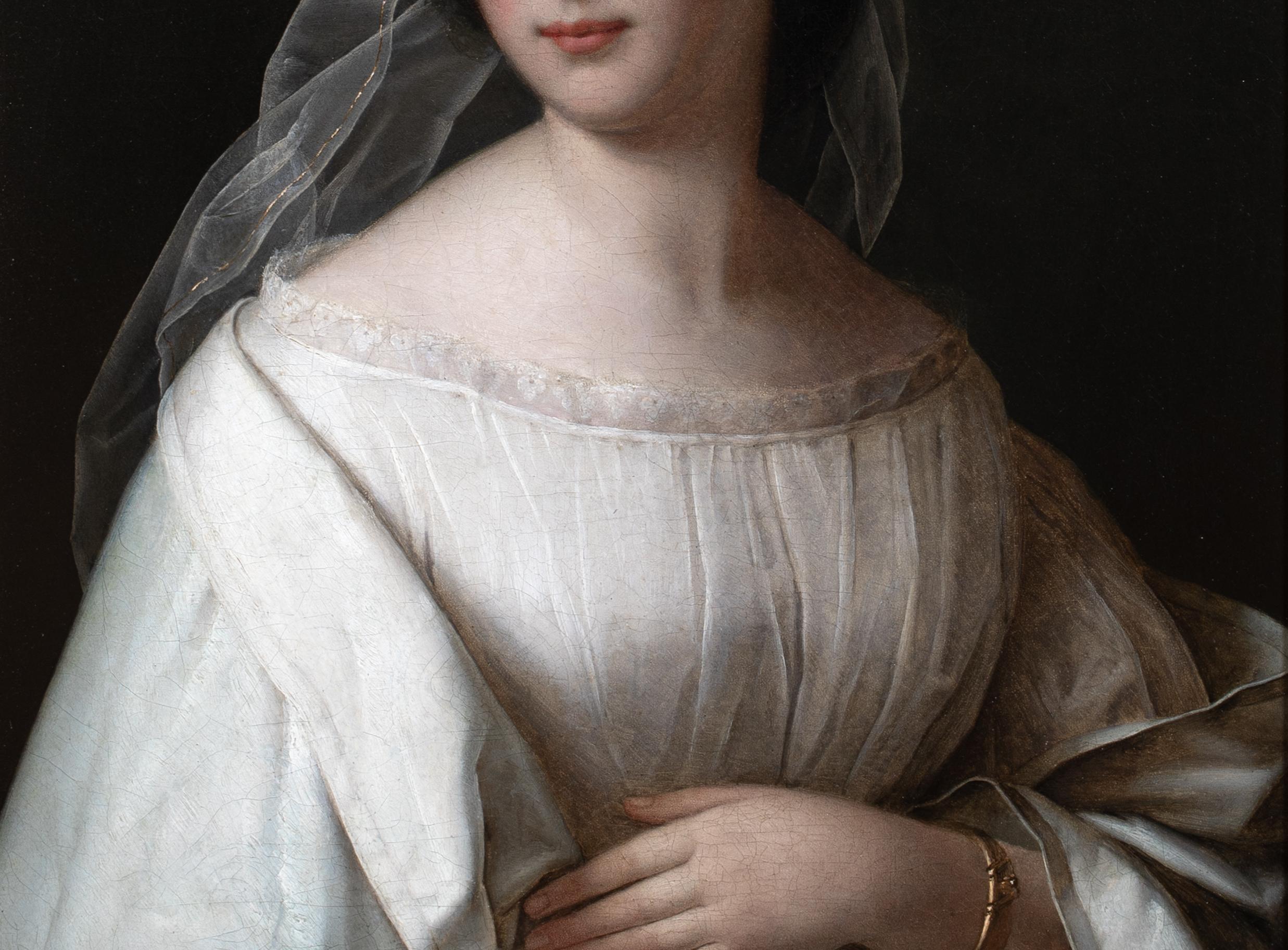 Ritratto di una giovane sposa, 1810 circa  cerchia di Joseph Karl Stieler (1781-1858) 3