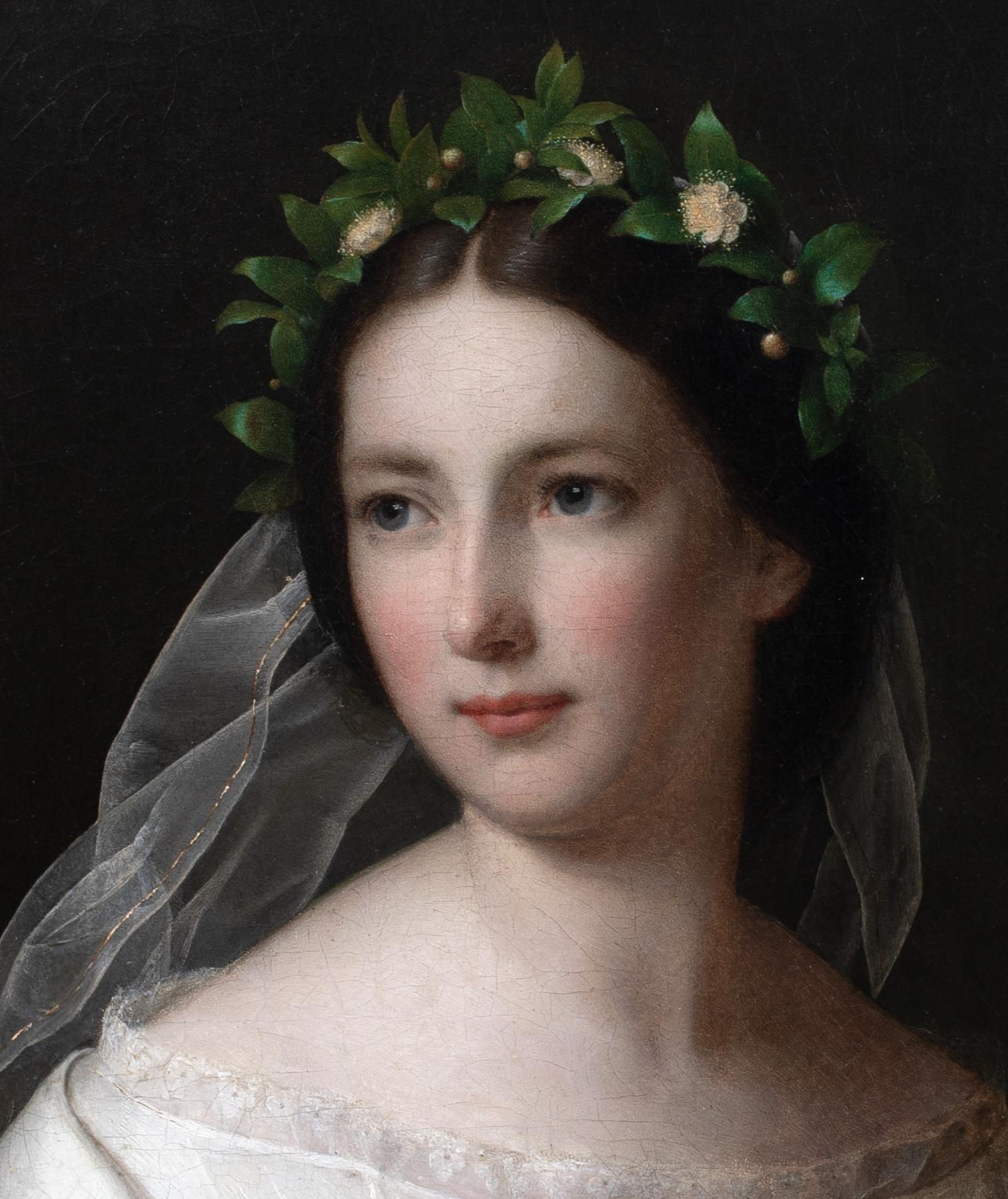 Ritratto di una giovane sposa, 1810 circa  cerchia di Joseph Karl Stieler (1781-1858) 5