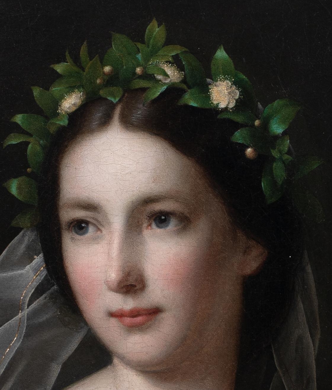 Ritratto di una giovane sposa, 1810 circa  cerchia di Joseph Karl Stieler (1781-1858) 6