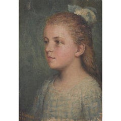 Portrait of a Young Child by Henton c.1910