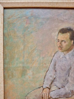 Portrait of a Young Man Sitting