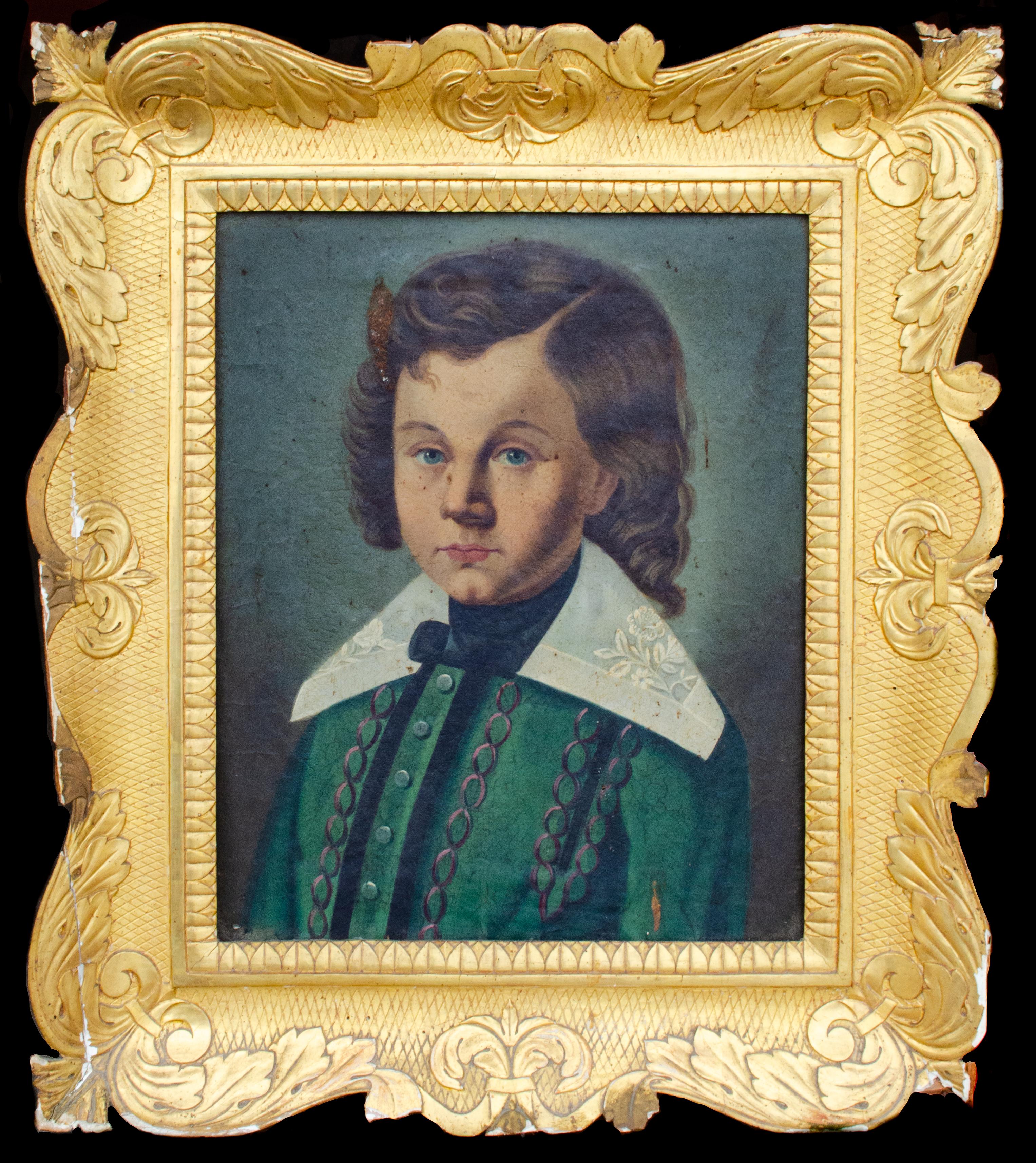Porträt eines jungen Prinzen, 19. Jh., von Mystery Artist