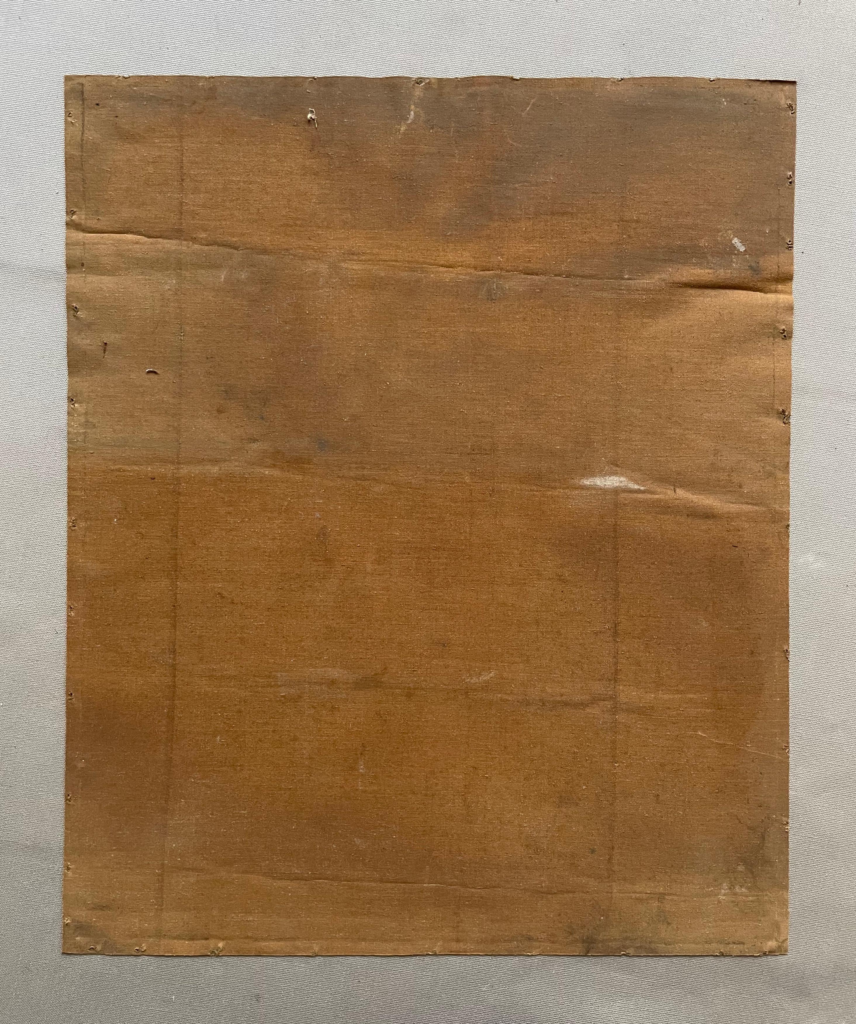 Portrait d'une jeune femme, huile sur toile, fin du 19e siècle 6