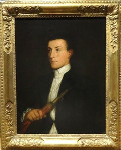 Portrait Of A Zampogna Player, 18th Century
