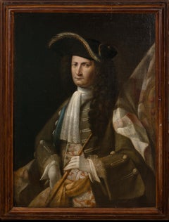 Portrait Of Admiral Baron De Pointis, 17th Century  French School