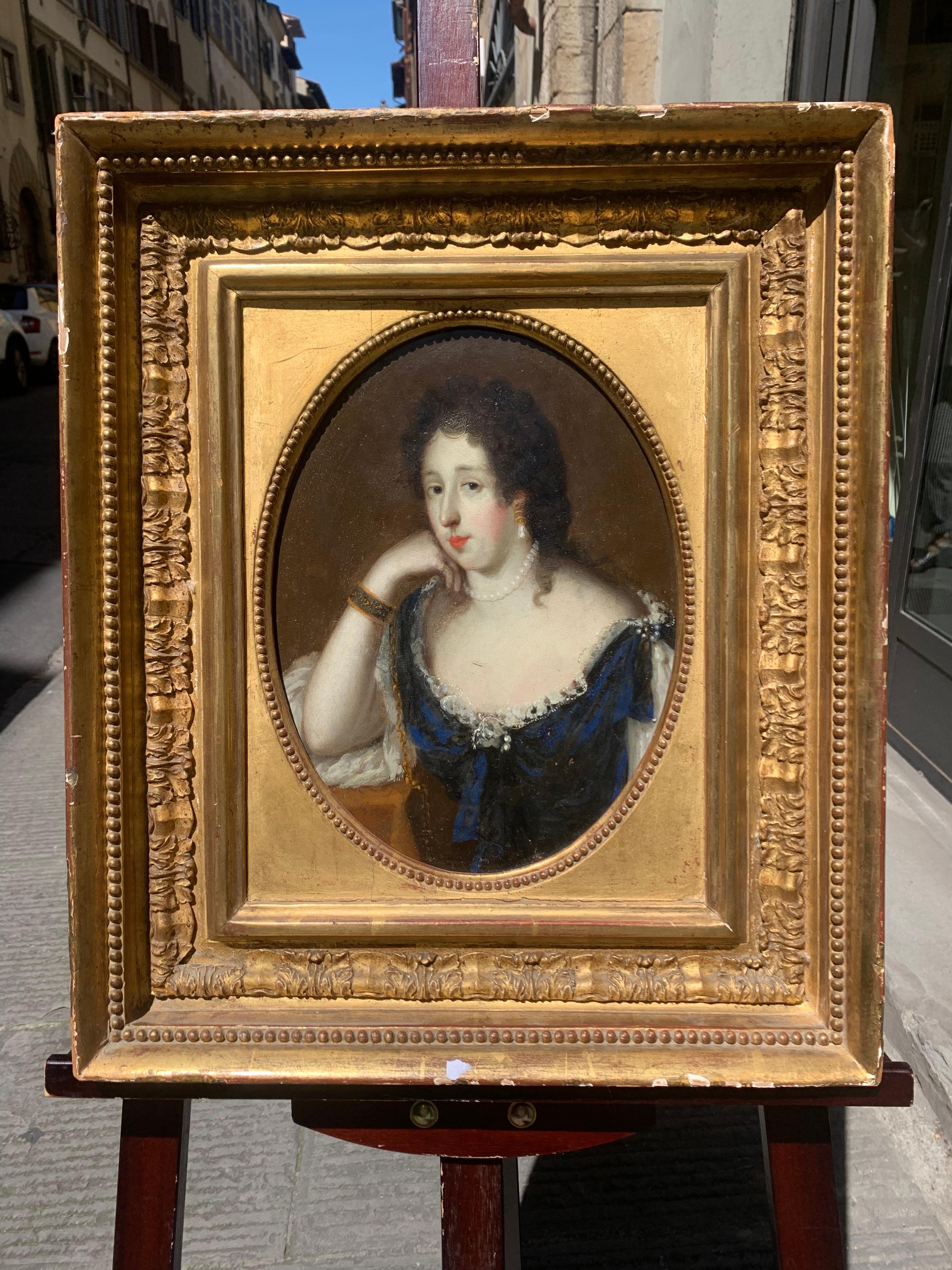 Marie Aubry como Andrómeda en la Ópera Persée de Lully - Escuela francesa, finales del siglo XVII. en venta 4
