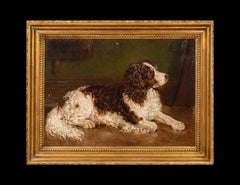 Portrait Of An English Springer Spaniel, 19th Century