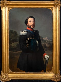 Portrait Of An Officer Wearing The Order of Saints Maurice and Lazarus, 1860
