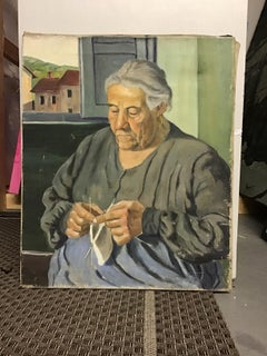 portrait of an older woman