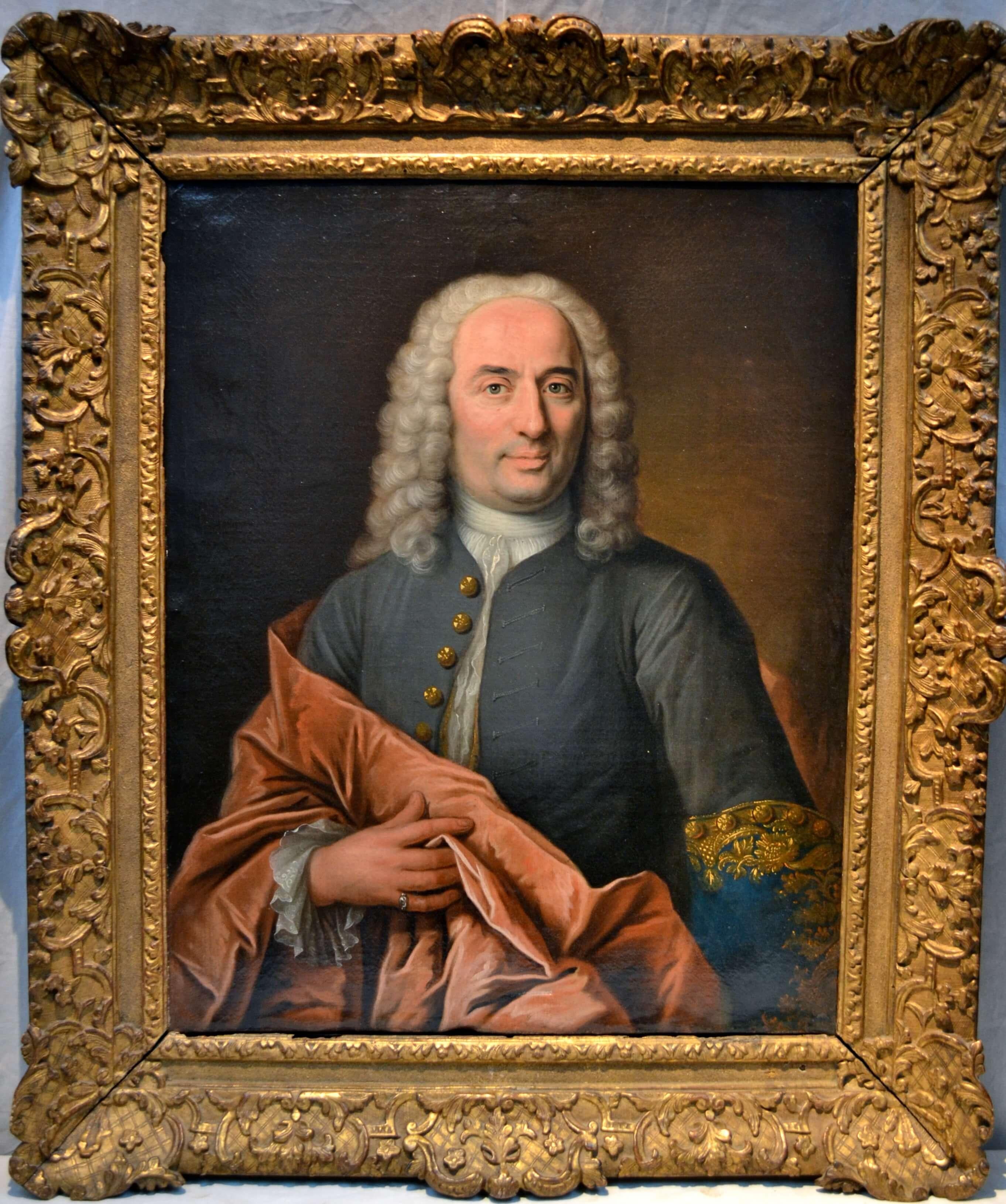 Portrait of Antoine Brulley de Saint-Seine For Sale 3