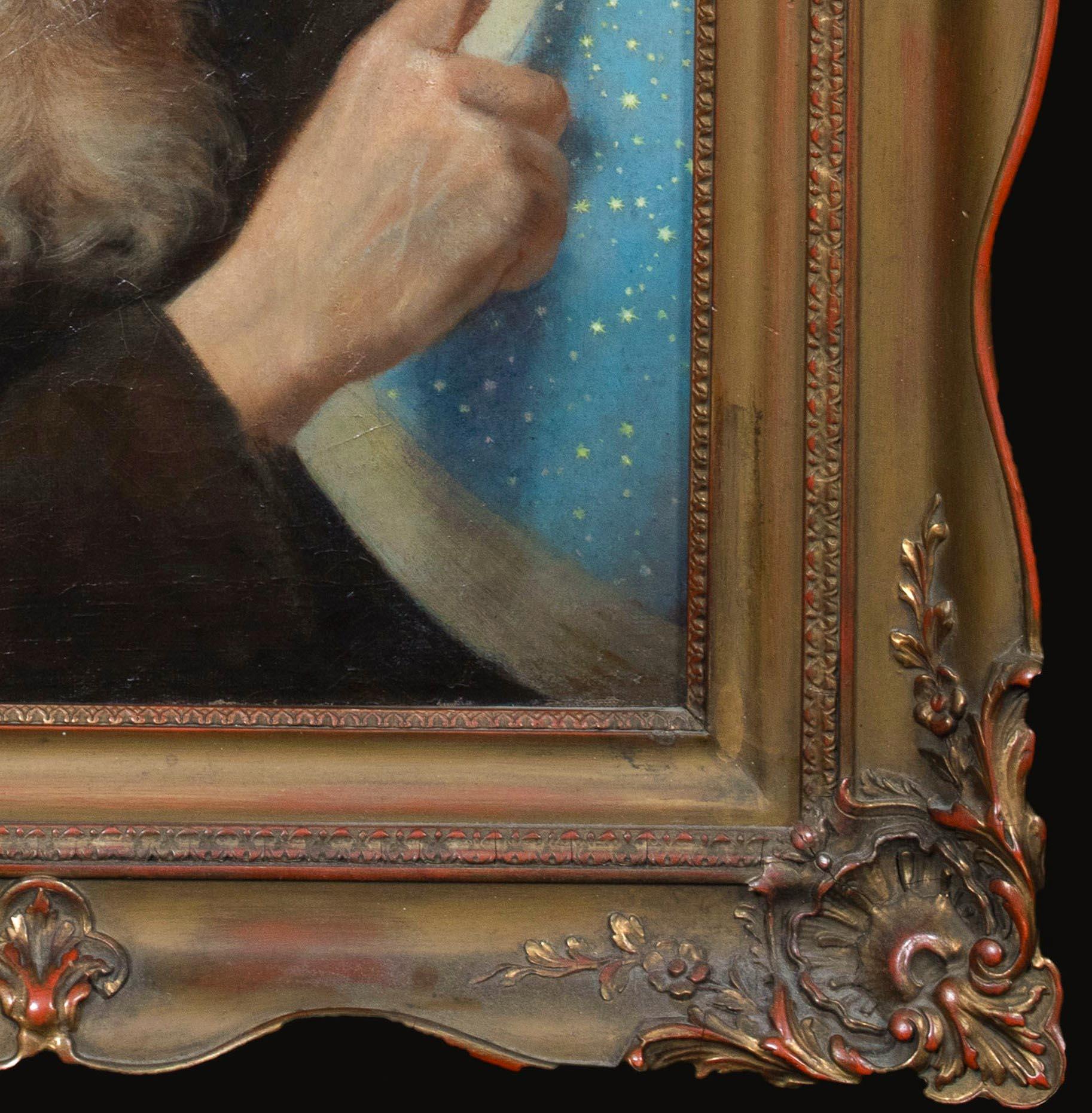 Ritratto di Guido Bonatti, 18° secolo

Scuola di italiano

Ritratto di scuola italiana del XVIII secolo dell'astrologo italiano Guido Bonatti, olio su tela. Raro ritratto storico dell'astrologo che consigliò il Sacro Romano Impero per poi essere