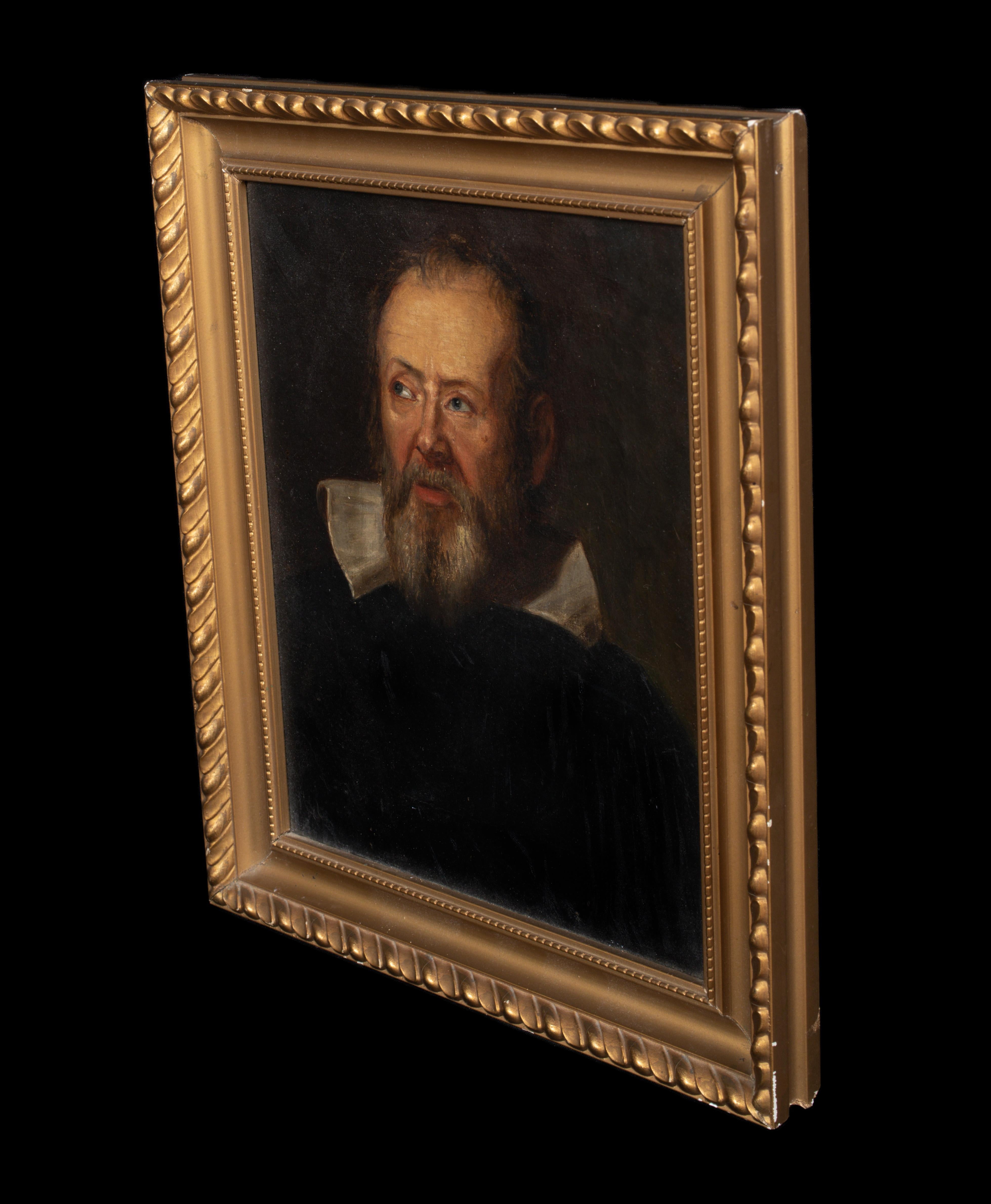 Retrato del astrónomo Galileo (1564-1642)   Escuela italiana 5