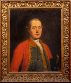 Portrait of Captain John Fowle of Broome Hall, Norfolk, dated 1761