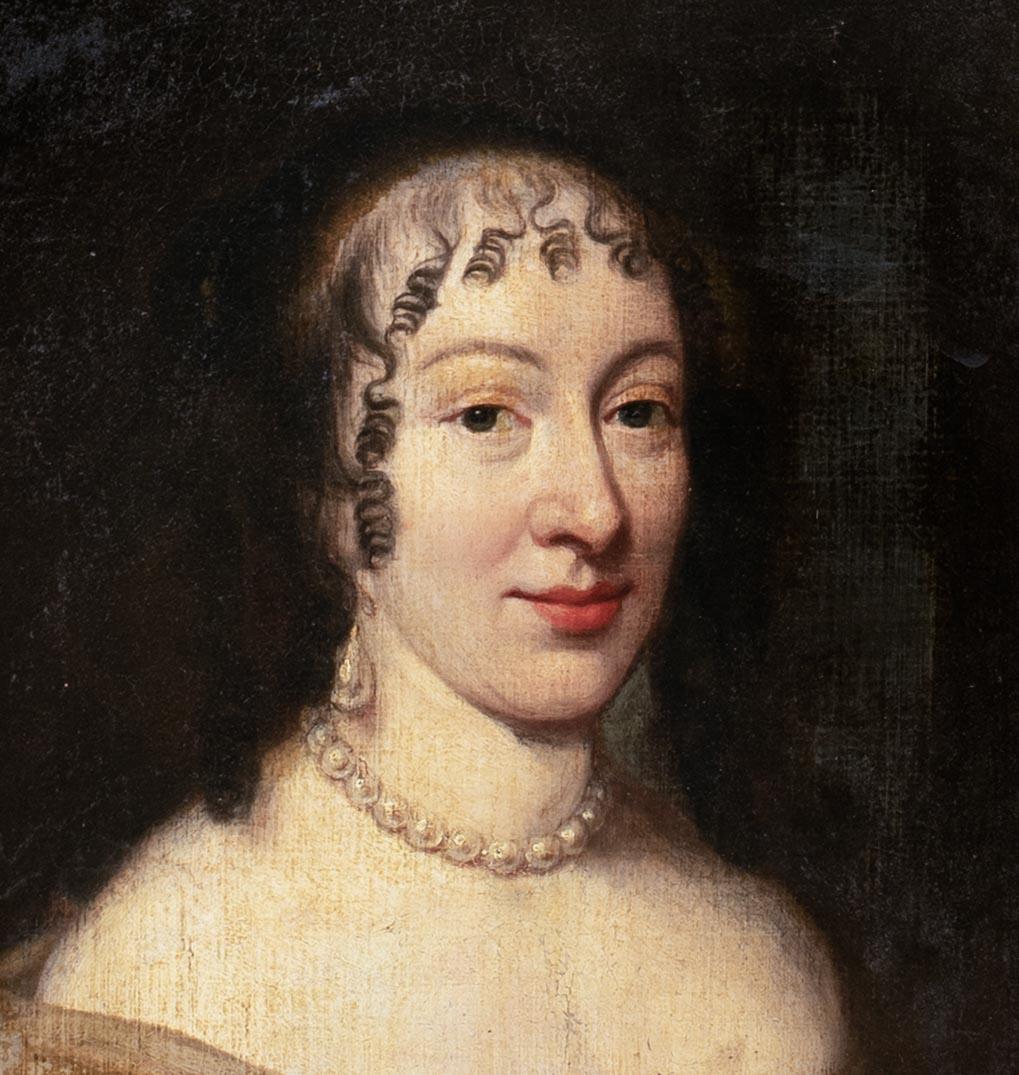 Portrait Of Carlota de Hesse-Kassel, 17th Century  Dutch School For Sale 5