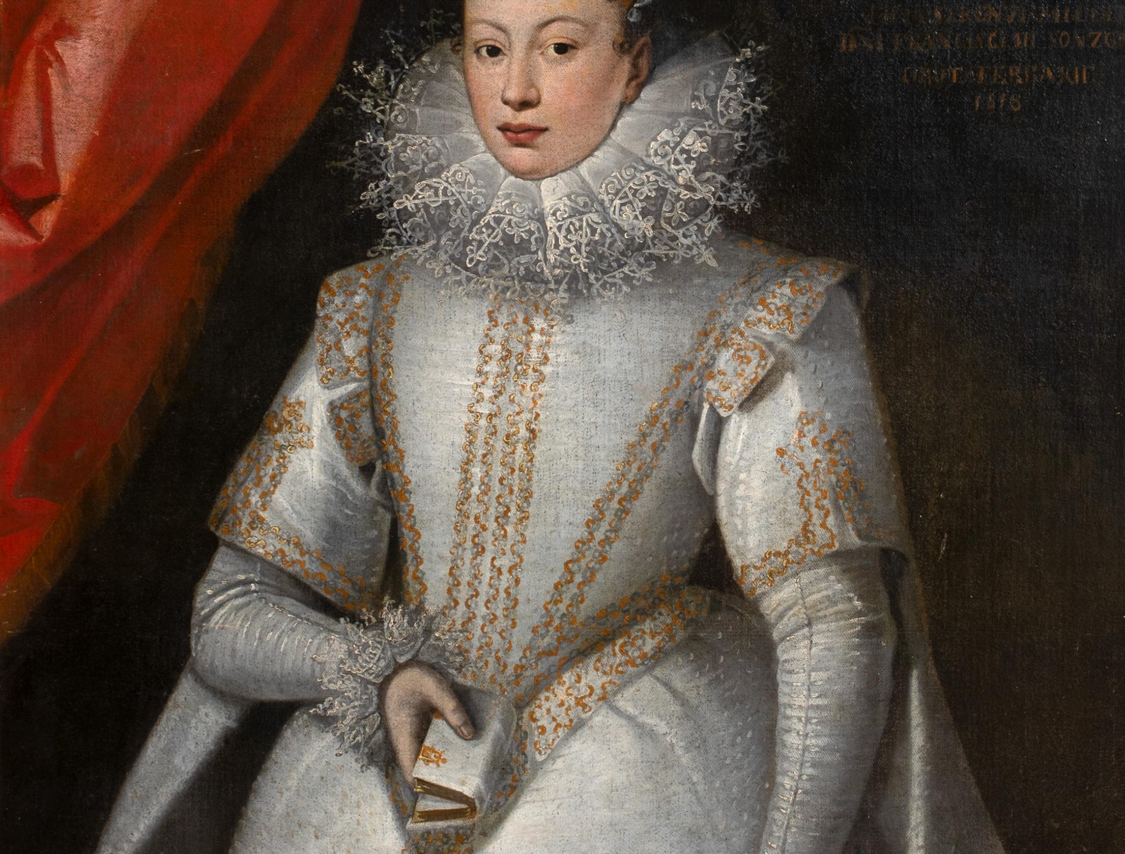 Ritratto di Catherine De Mayenne, duchessa di Mantova e Montferrat (1585-1618) 6