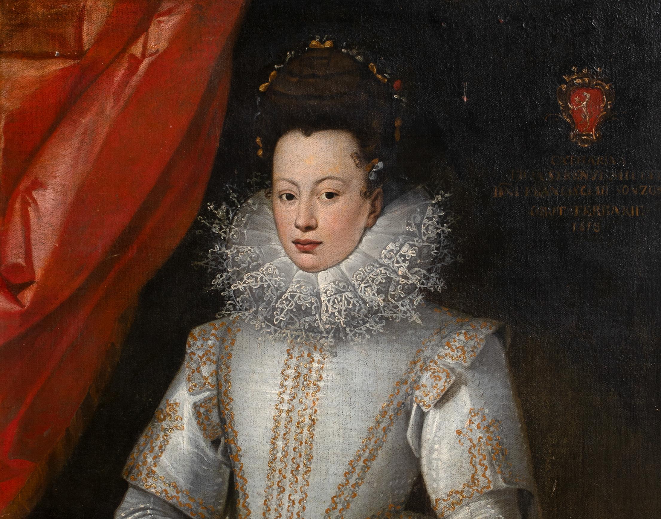 Ritratto di Catherine De Mayenne, duchessa di Mantova e Montferrat (1585-1618) 2