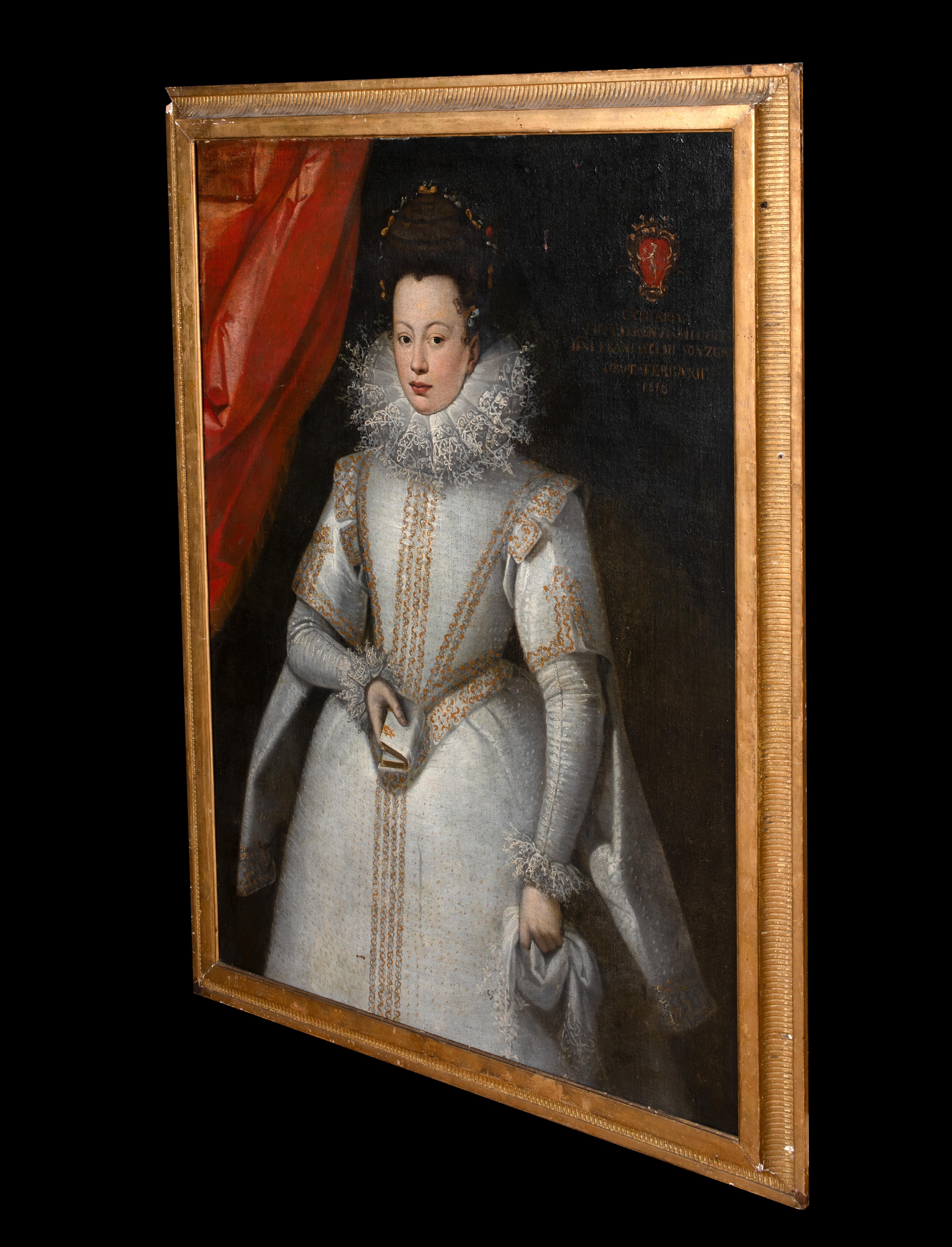 Ritratto di Catherine De Mayenne, duchessa di Mantova e Montferrat (1585-1618) 4